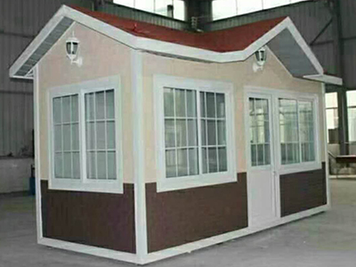 金屬雕花板崗亭